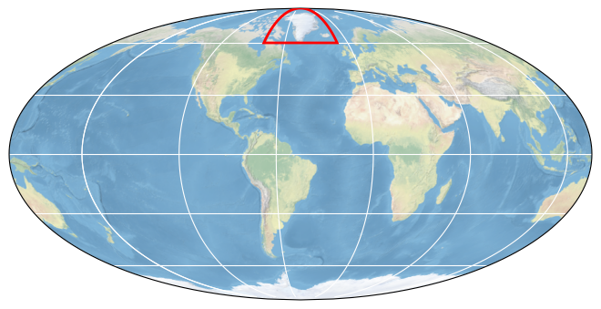 Bounding box map