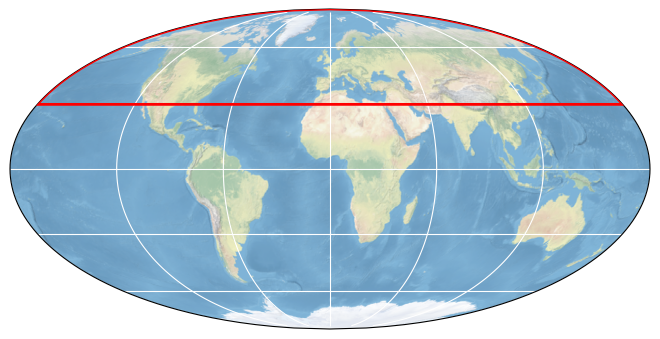 Bounding box map