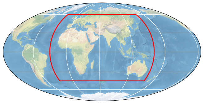 Bounding box map